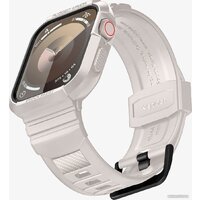Spigen Rugged Armor Pro для Apple Watch (45/44 мм) (бежевый) Image #10