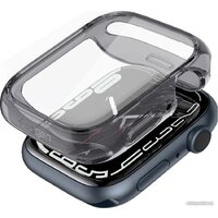 Spigen Ultra Hybrid для Apple Watch (45 мм) ACS04181 (прозрачный/затемненный) Image #7