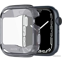 Spigen Ultra Hybrid для Apple Watch (45 мм) ACS04181 (прозрачный/затемненный) Image #5