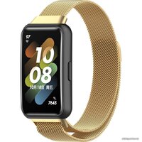 Rumi Milanese loop металлический для Huawei Band 7 (золотистый) Image #2