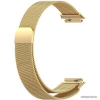 Rumi Milanese loop металлический для Huawei Band 7 (золотистый)