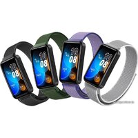 Rumi Velcro нейлоновый для Huawei Band 8/9 (черный) Image #2