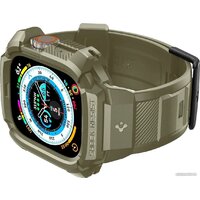 Spigen Rugged Armor Pro для Apple Watch Ultra (49 мм) (зеленый/хаки) Image #8
