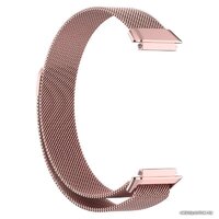 Rumi Milanese loop металлический для Huawei Band 7 (розовый) Image #3