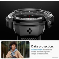Spigen Rugged Armor Pro для Galaxy Watch6 Classic (43 мм) (черный) Image #15