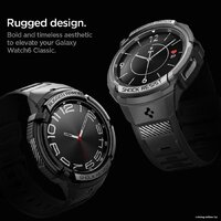 Spigen Rugged Armor Pro для Galaxy Watch6 Classic (43 мм) (черный) Image #13