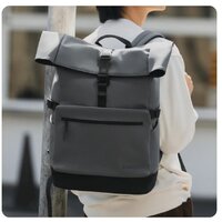 Xiaomi Roll Top Casual Backpack BHR9055GL (серый/черный) Image #3