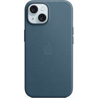 Apple MagSafe FineWoven Case для iPhone 15 (тихоокеанский синий)