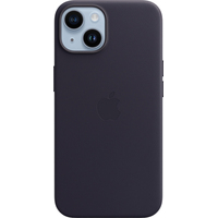 Apple MagSafe Leather Case для iPhone 14 (чернила)