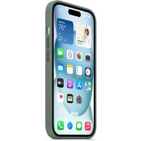 Чехол для телефона Apple MagSafe Silicone Case для iPhone 15 (кипарис) - Изображение №3 — Chaika Market