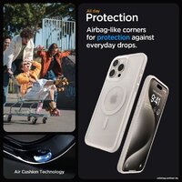 Spigen Ultra Hybrid (MagFit) для iPhone 15 Pro ACS07215 (серый) Image #9