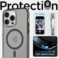 Spigen Ultra Hybrid (MagFit) для iPhone 14 Pro ACS05586 (затемненный) Image #10