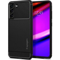 Spigen Rugged Armor для Galaxy S21 FE ACS03049 (черный)