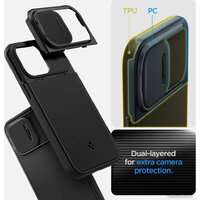Spigen Optik Armor (MagFit) для iPhone 14 Pro ACS04993 (черный) Image #14
