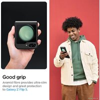 Spigen Air Skin Pro для Galaxy Z Flip 5 ACS06239 (черный) Image #10