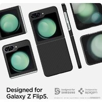 Spigen Air Skin Pro для Galaxy Z Flip 5 ACS06239 (черный) Image #7