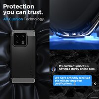Spigen Rugged Armor для Xiaomi 13 Pro ACS05325 (черный) Image #14
