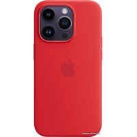 Чехол для телефона Apple MagSafe Silicone Case для iPhone 14 Pro (PRODUCT)RED — Chaika Market