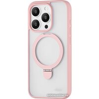 uBear Clip Mag для iPhone 15 Pro (розовый)