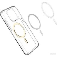 Spigen Ultra Hybrid (MagFit) для iPhone 15 Pro ACS06718 (золотой) Image #3