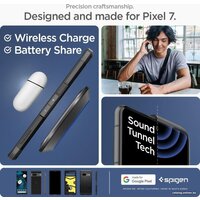 Spigen Tough Armor для Pixel 7 ACS04701 (черный) Image #15