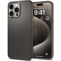 Spigen Thin Fit для iPhone 15 Pro Max ACS06545 (серый)