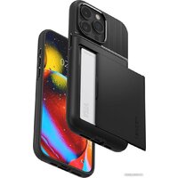 Spigen Slim Armor CS для iPhone 15 Pro Max ACS06589 (черный) Image #3