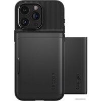Spigen Slim Armor CS для iPhone 15 Pro Max ACS06589 (черный) Image #7