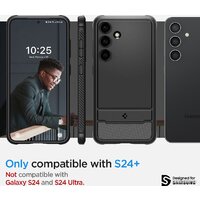 Spigen Rugged Armor для Galaxy S24 Plus ACS07326 (черный) Image #11