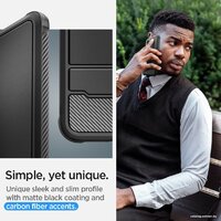 Spigen Rugged Armor для Galaxy S24 Plus ACS07326 (черный) Image #13