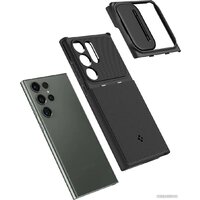 Spigen Optik Armor для Galaxy S23 Ultra ACS05639 (черный) Image #10