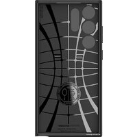 Spigen Optik Armor для Galaxy S23 Ultra ACS05639 (черный)