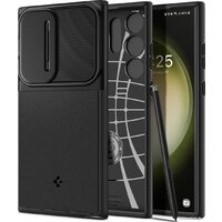 Spigen Optik Armor для Galaxy S23 Ultra ACS05639 (черный) Image #13