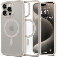 Spigen Ultra Hybrid (MagFit) для iPhone 15 Pro Max ACS07210 (серый)