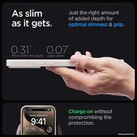 Spigen Ultra Hybrid (MagFit) для iPhone 15 Pro Max ACS07210 (серый) Image #9