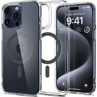 Spigen Ultra Hybrid (MagFit) для iPhone 15 Pro ACS06716 (серый)
