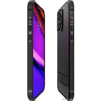 Spigen Rugged Armor (MagFit) для iPhone 15 Pro Max ACS06561 (черный) Image #4