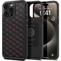 Spigen Cryo Armor для iPhone 15 Pro Max ACS06604 (черный/красный) Image #1