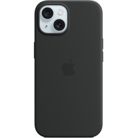 Чехол для телефона Apple MagSafe Silicone Case для iPhone 15 (черный) - Изображение №1 — Chaika Market