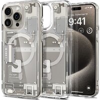 Spigen Ultra Hybrid Zero One (MagFit) для iPhone 15 Pro Max ACS07211 (серый/разноцветный) Image #1
