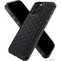 Spigen Cryo Armor для iPhone 15 Pro Max ACS06603 (черный/синий) Image #3