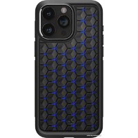 Spigen Cryo Armor для iPhone 15 Pro Max ACS06603 (черный/синий) Image #5