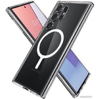 Spigen Ultra Hybrid Metal Ring (MagFit) для Galaxy S24 Ultra ACS07297 (белый) Image #7