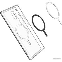 Spigen Ultra Hybrid Metal Ring (MagFit) для Galaxy S24 Ultra ACS07297 (белый) Image #6