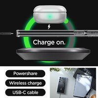 Spigen Ultra Hybrid Metal Ring (MagFit) для Galaxy S24 Ultra ACS07297 (белый) Image #15