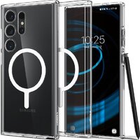 Spigen Ultra Hybrid Metal Ring (MagFit) для Galaxy S24 Ultra ACS07297 (белый) Image #1