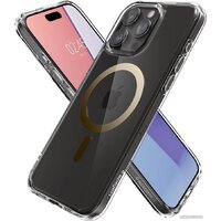 Spigen Ultra Hybrid (MagFit) для iPhone 15 Pro Max ACS06579 (золотой) Image #2