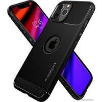 Spigen Rugged Armor для iPhone 12/iPhone 12 Pro ACS01700 (черный)
