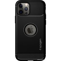 Spigen Rugged Armor для iPhone 12/iPhone 12 Pro ACS01700 (черный) Image #7