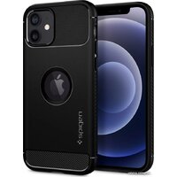 Spigen Rugged Armor для iPhone 12/iPhone 12 Pro ACS01700 (черный) Image #9